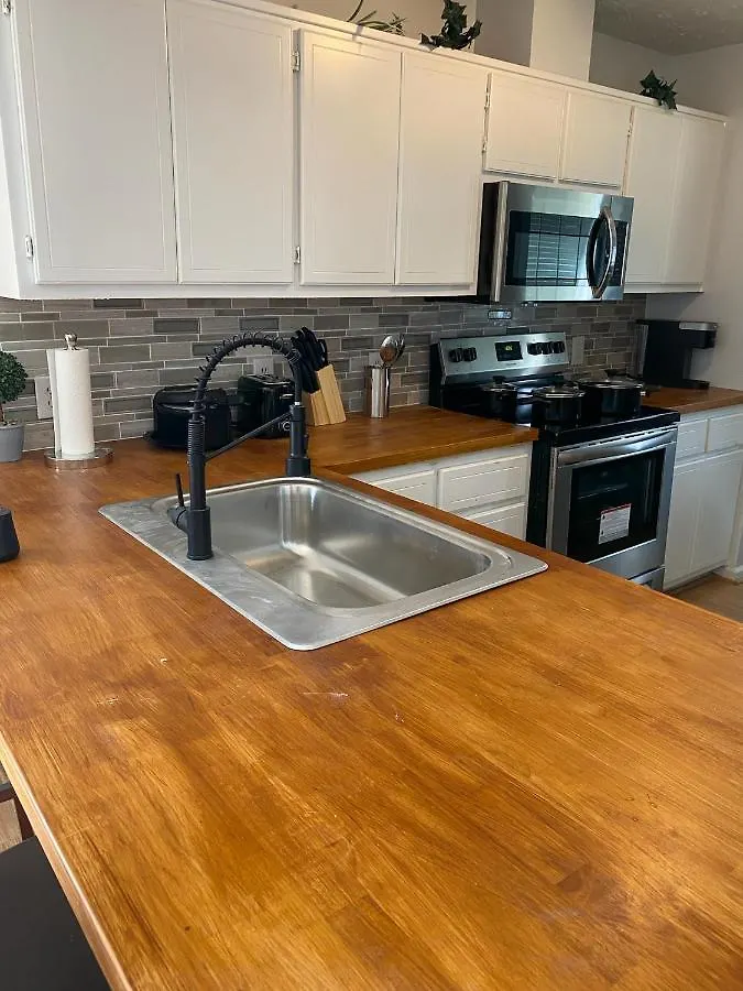 Semesterbostad Beautiful House Sleeps 12 - Hot Tub - Breakfast - Walk To Beach Panama City Beach